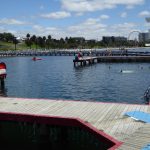 50m lap swimming at Eastern Beach Baths Geelong