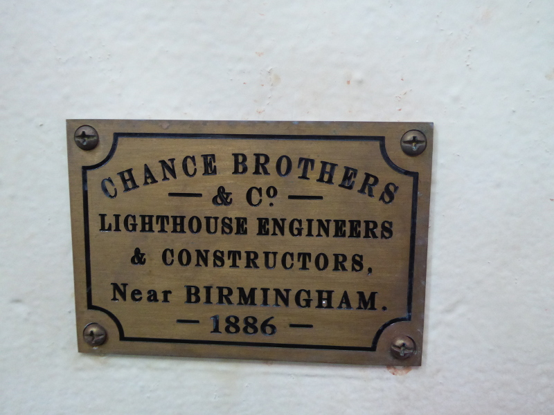 Lighthouse parts by Chance Brothers of Birmingham