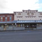 Coffee Palace next door to the Paramount Cinema