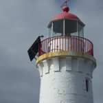 Port Fairy Lighthouse with red nose