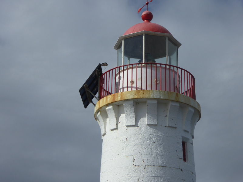 Port Fairy Lighthouse with red nose