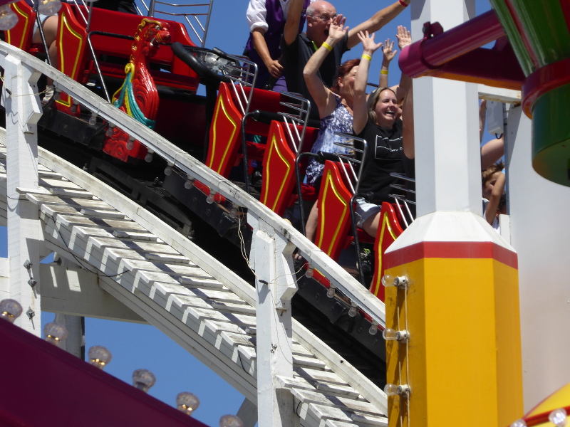 Scenic Railway Luna Park St Kilda Vintage Victoria