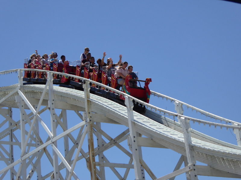 Scenic Railway Luna Park St Kilda Vintage Victoria