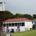Cokeraine Racecourse grandstand